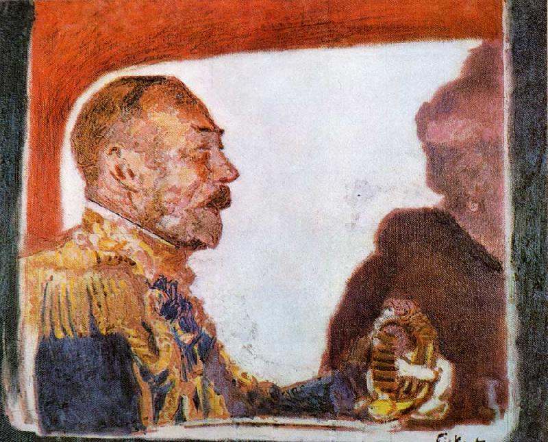 Walter Sickert King George V and Queen Mary oil painting image